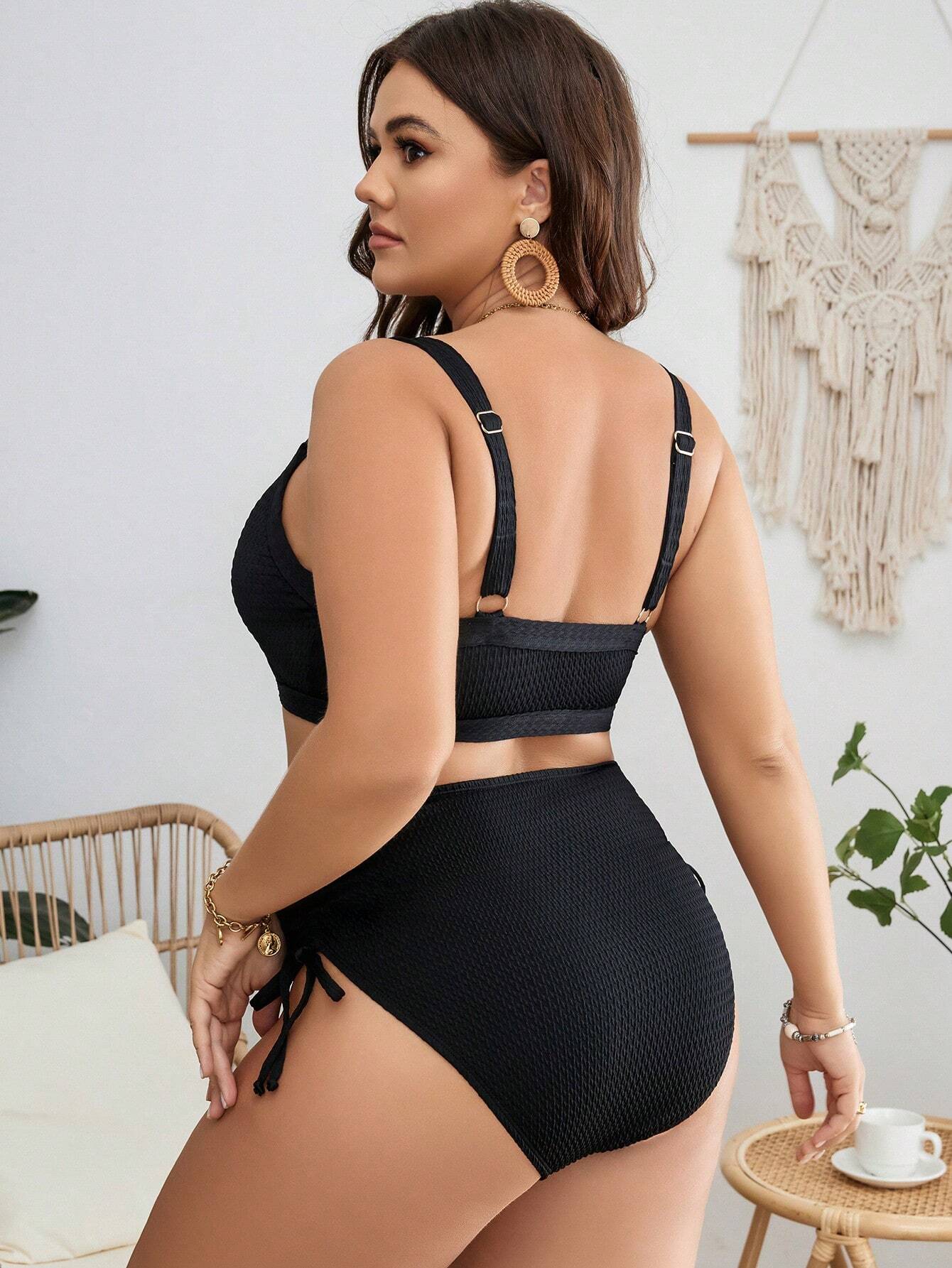 Biquíni Plus Size  Texturizado Luci