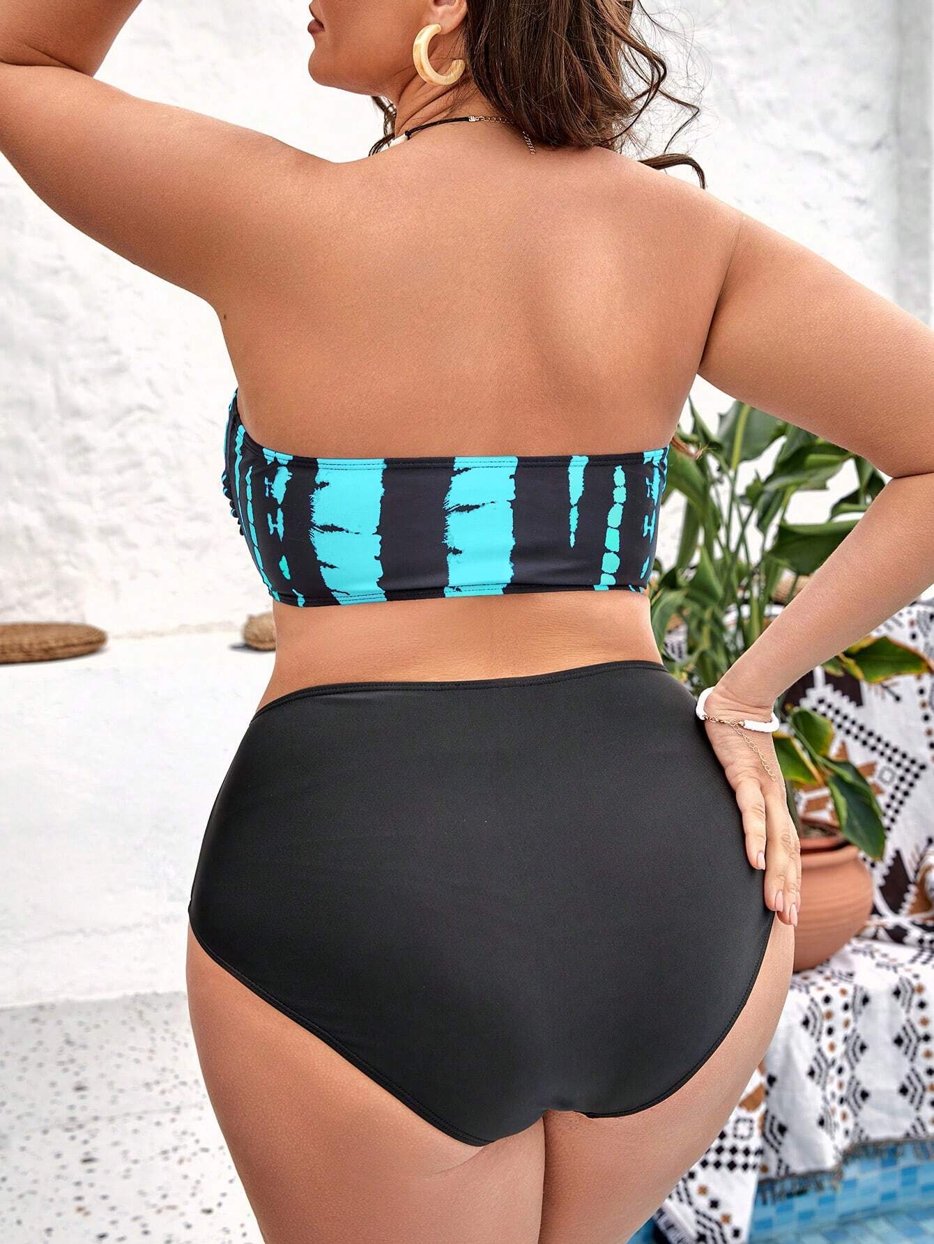 Biquíni Plus Size Tigrado