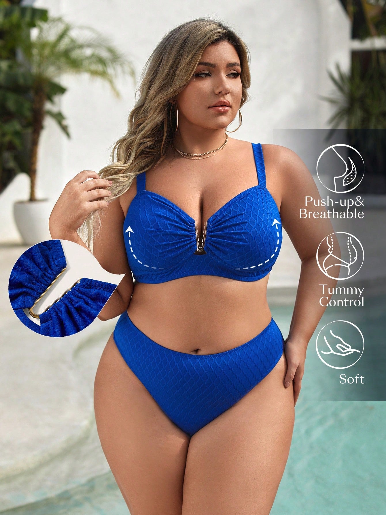 Biquíni Plus Size Com Arame Yasmin