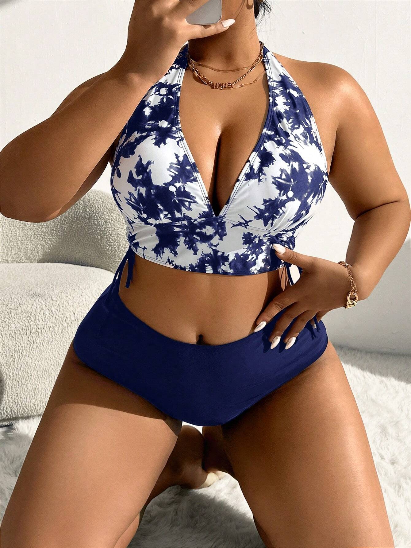 Biquíni Plus Size Estampada