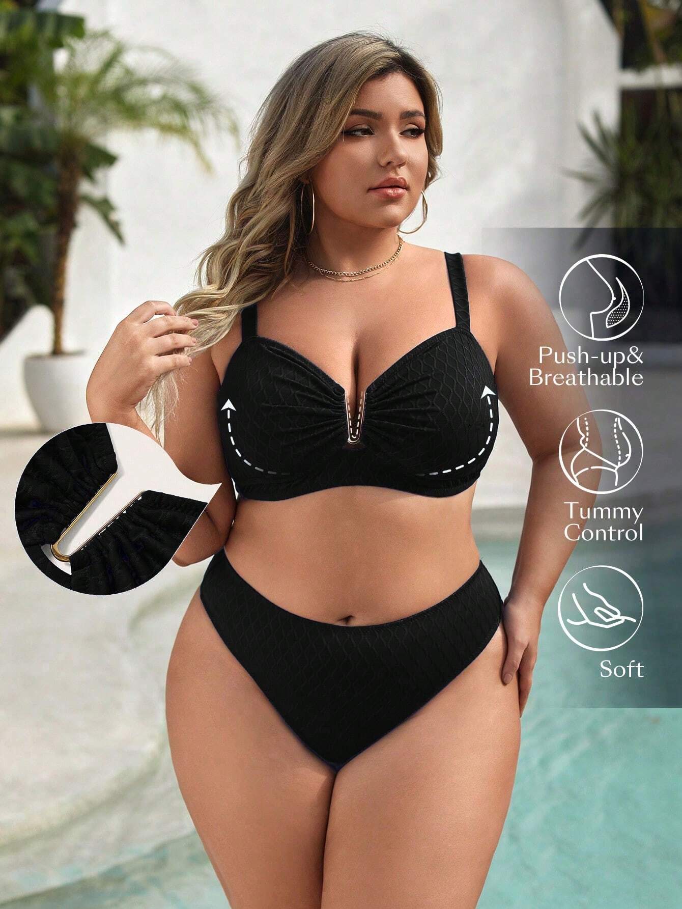 Biquíni Plus Size Com Arame Yasmin