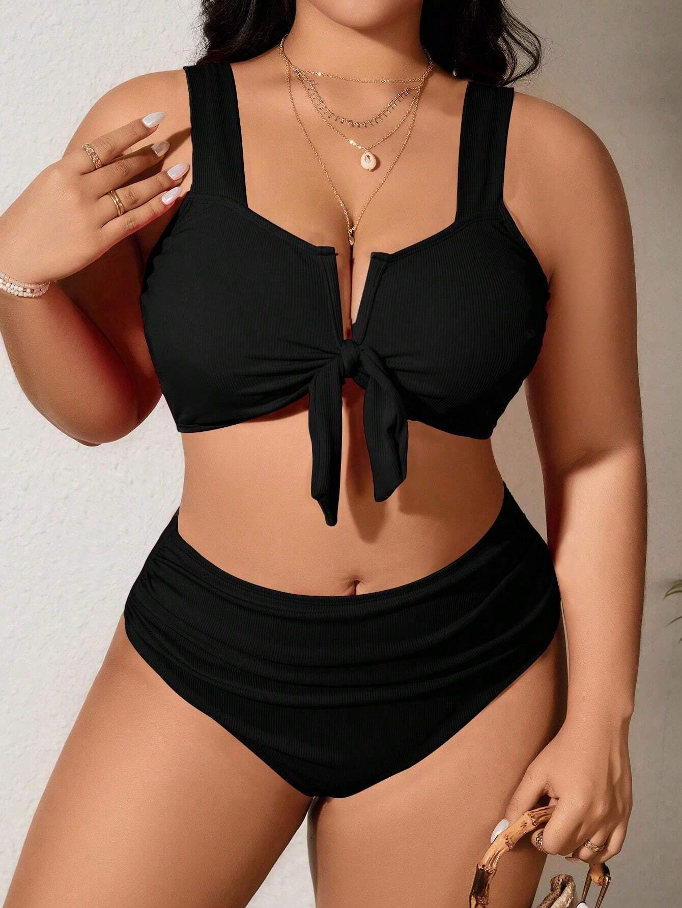 Biquíni Plus Size Laço