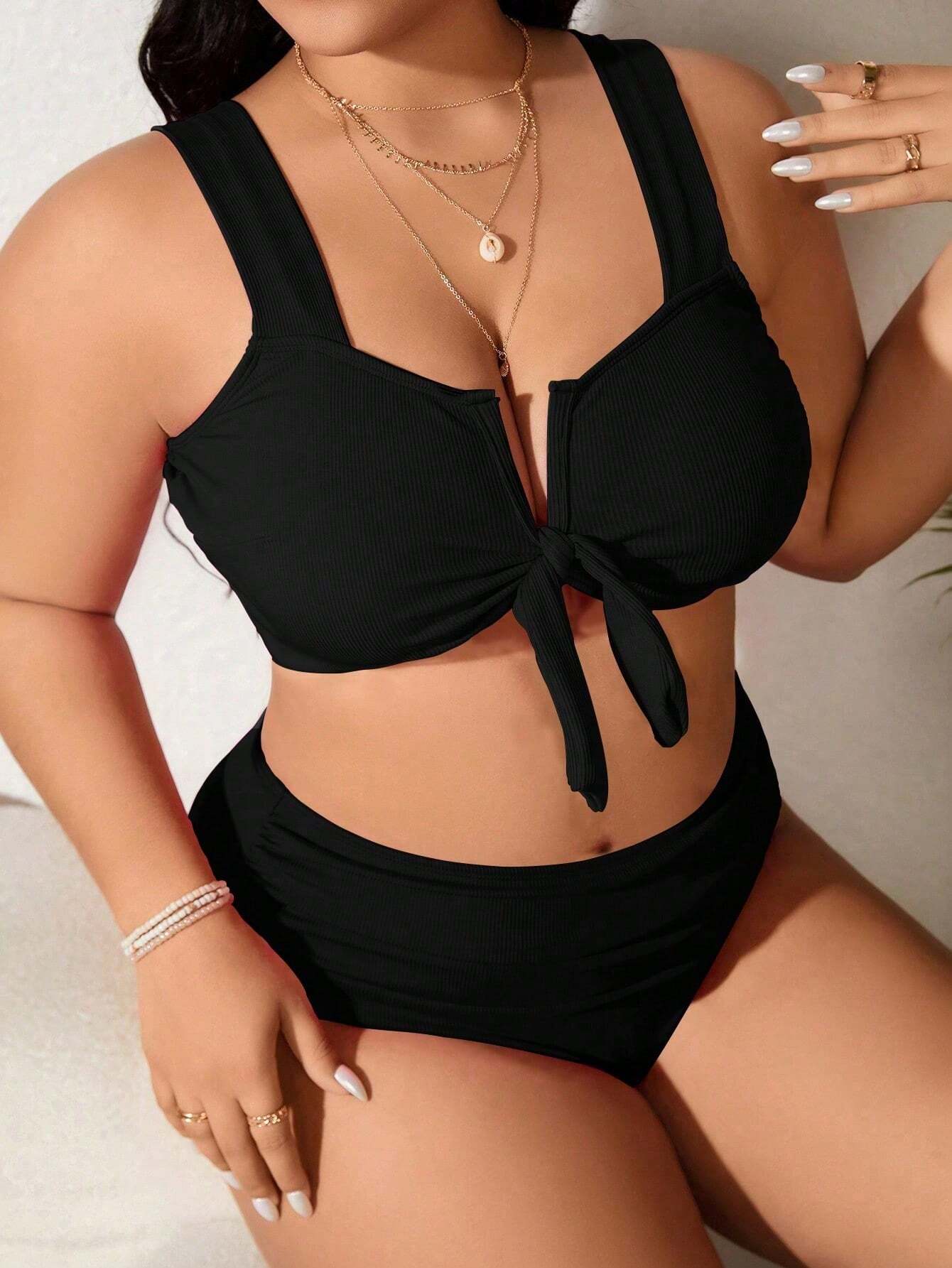 Biquíni Plus Size Laço