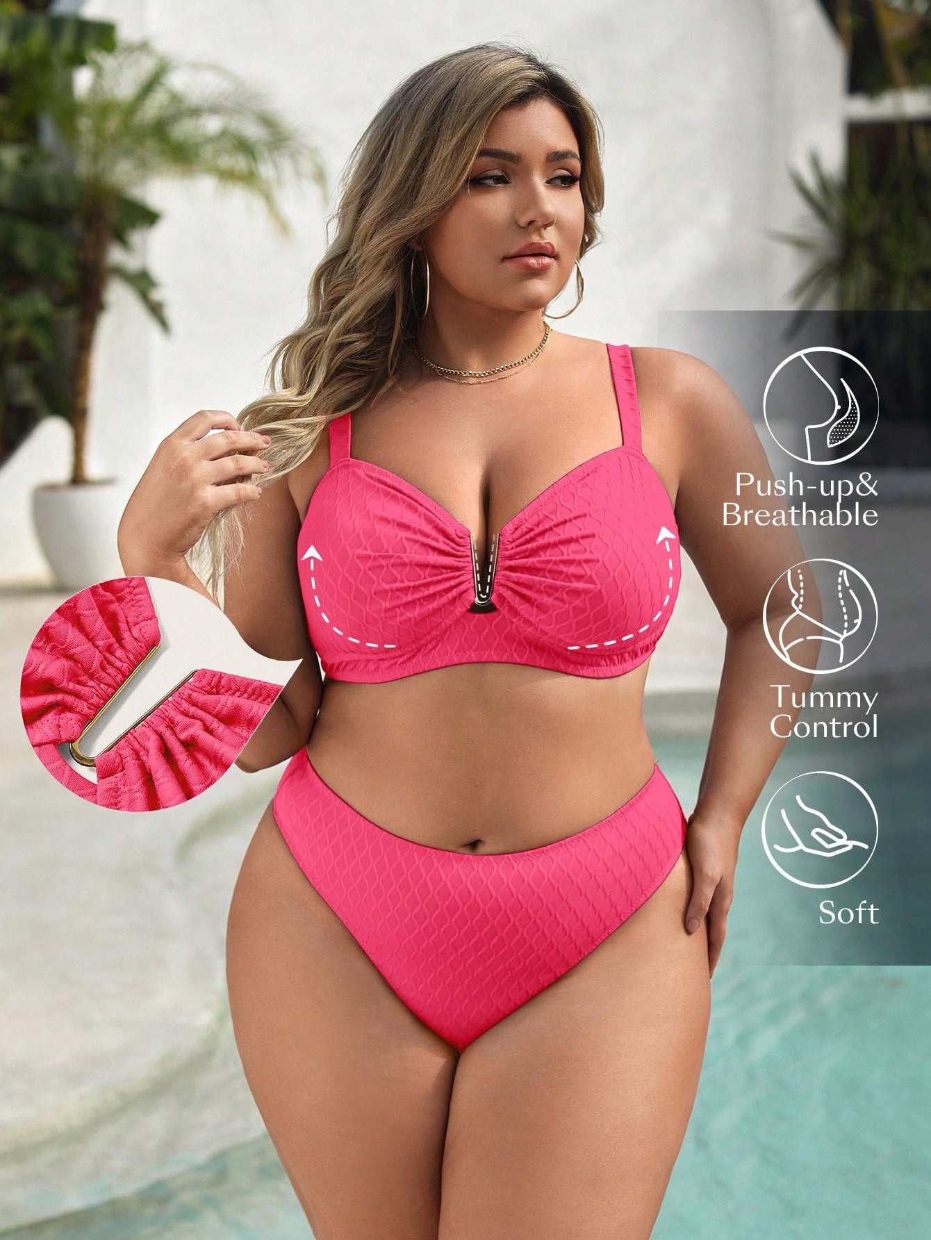 Biquíni Plus Size Com Arame Yasmin