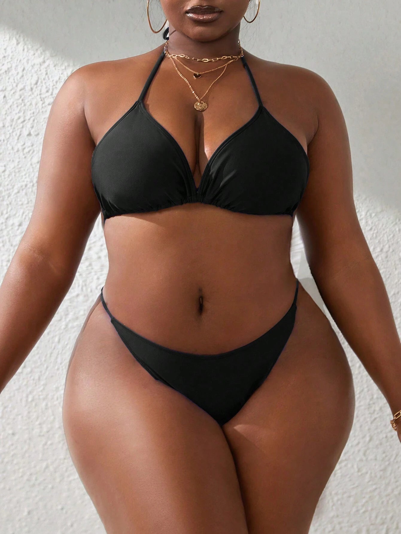 Tankini Plus Size Separável de 4 Peças