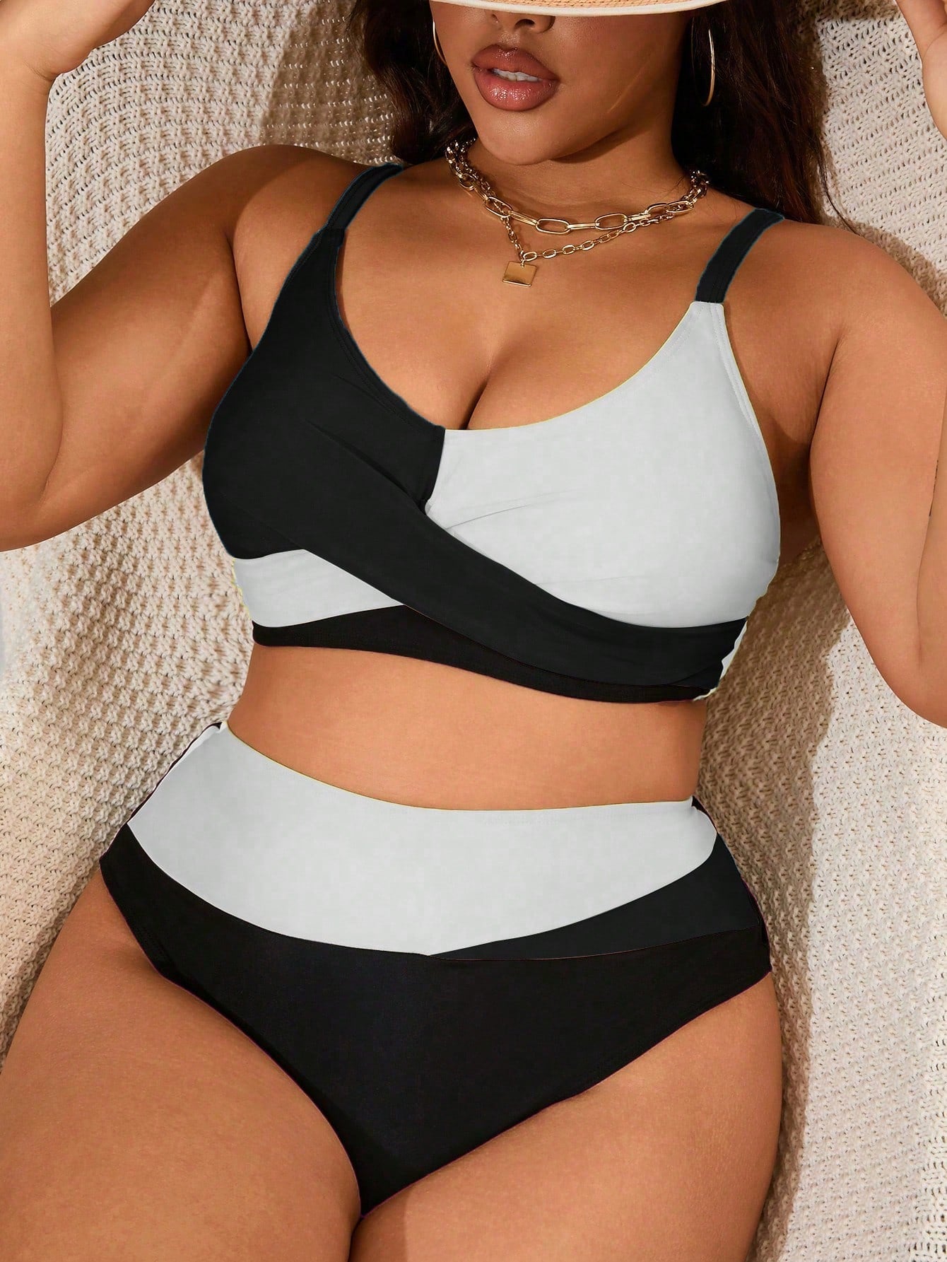 Tankini Plus Size Clear